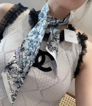 Dior Scarf Small scarf decorate the bag scarf strap #A48626