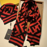 Fendi Wool knitted Scarf and cap #999909595