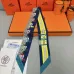 7HERMES Scarf Small scarf decorate the bag scarf strap #A48567