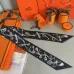 10HERMES Scarf Small scarf decorate the bag scarf strap #A48571