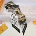 3Louis Vuitton Scarf Small scarf decorate the bag scarf strap #A48596