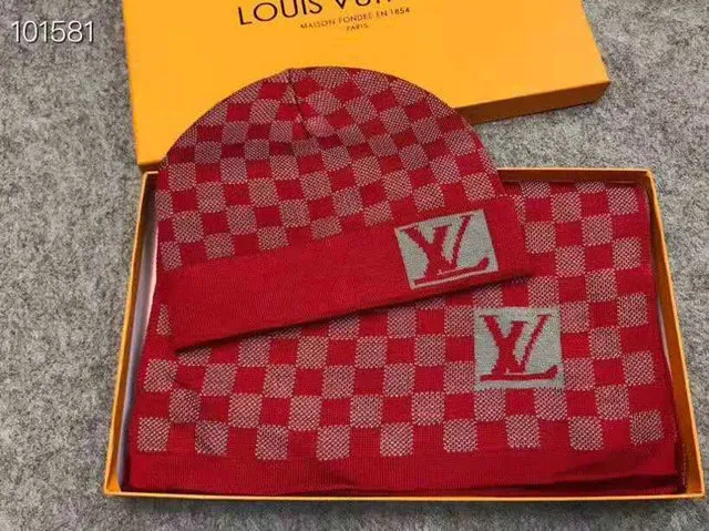 Buy Cheap Louis Vuitton Wool knitted Scarf and cap #99911705 from