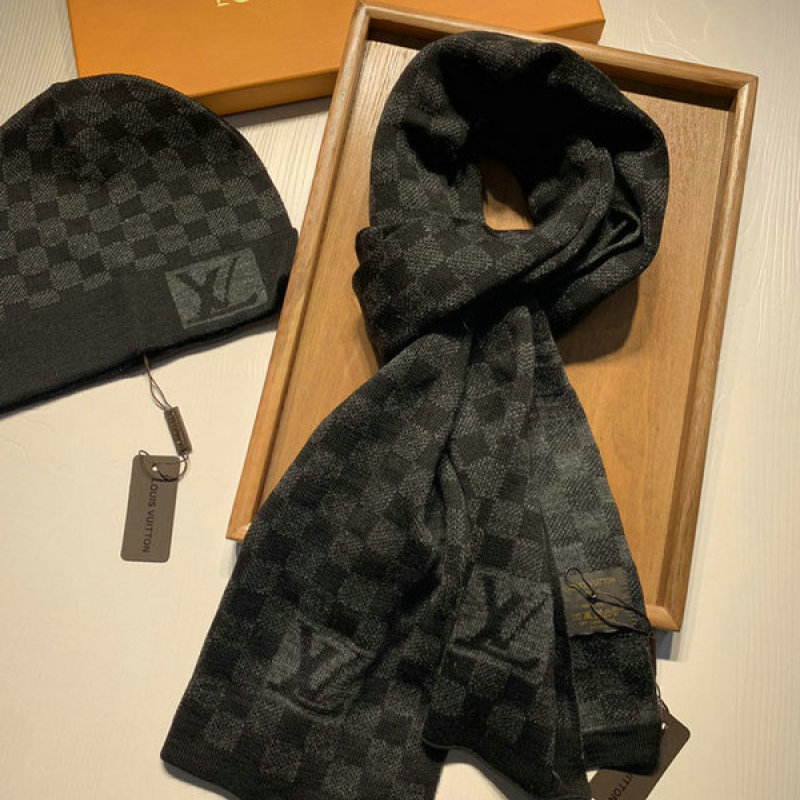 Buy Cheap Louis Vuitton Wool knitted Scarf and cap #99911698 from