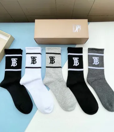 Burberry socks (5 pairs) #A41936