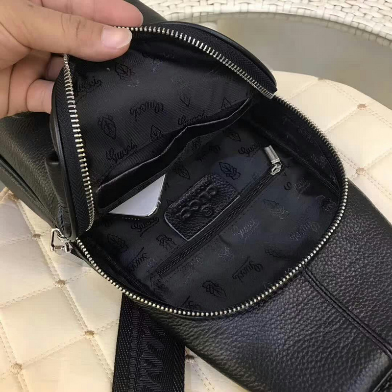 Buy Cheap Gucci Men's AAA+ Chest Bag black #9102481 from HiShirts.ru