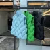 11BV Woven Unisex Down Vests Green/Black/Skyblue #999930816