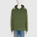 Gucci mens green side-sleeve GG logo hoodie #A33634