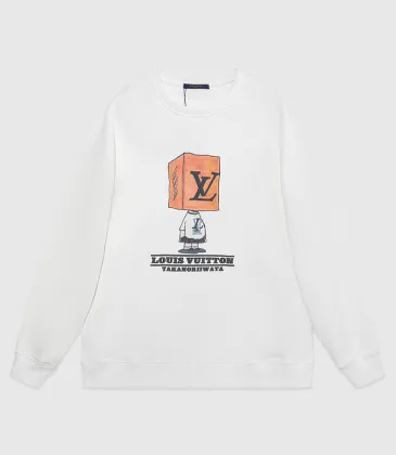 Louis Vuitton Hoodies 1:1 Quality EUR Sizes Black/White #999928793