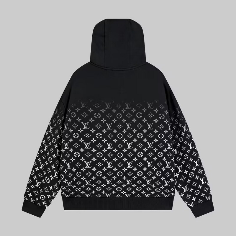 Louis Vuitton Supreme Black Pattern 3D Hoodie - LIMITED EDITION