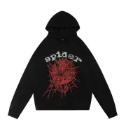 Sp5der Hoodies for MEN Black #A50435