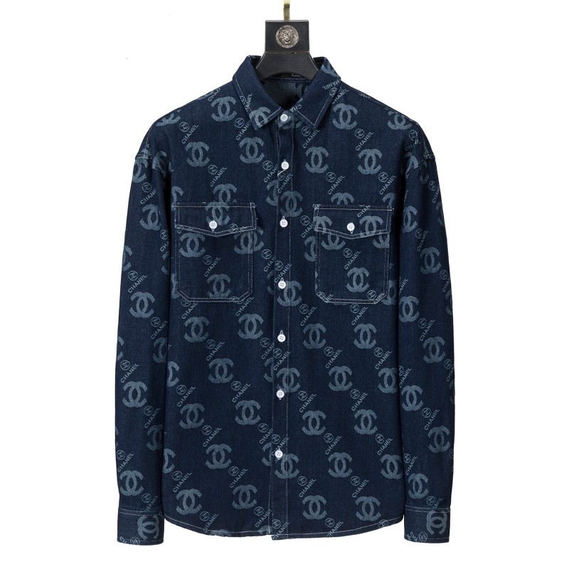 Buy Cheap Chanel Denim Shirt Jackets for MEN #9999924084 from