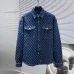 10Gucci Jackets for MEN GG denim jacquard jacket Black/Blue #A53765