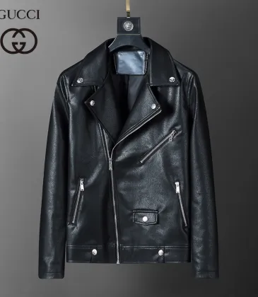 Brand G Leather Jackets for Men #A42433