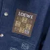 3Loewe Denim Designer Jacket Black/Blue #A53771