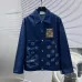 5Loewe Denim Designer Jacket Black/Blue #A53771