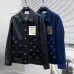 1Loewe Denim Designer Jacket Black/Blue #A53771