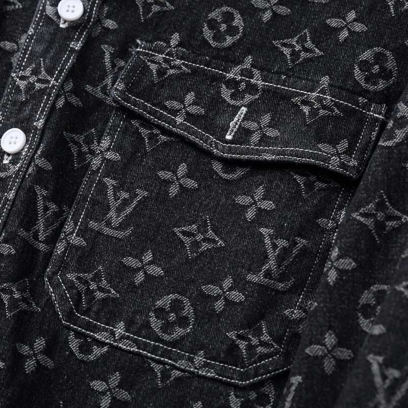 Buy Cheap Louis Vuitton Denim Shirt Jackets for MEN #9999924096 from