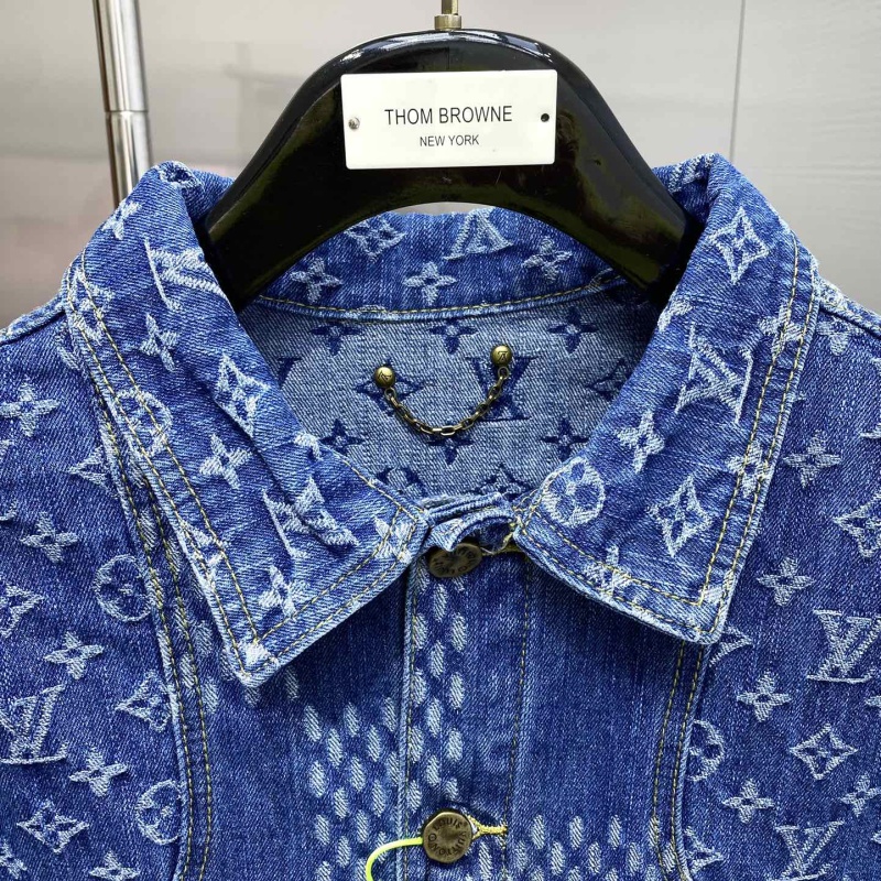 Supreme x Louis Vuitton denim jean jacket  Denim jean jacket, Jean jacket, Louis  vuitton jacket