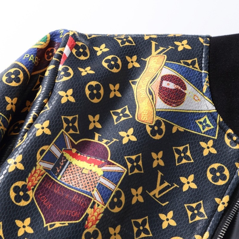 Louis Vuitton Leather Jacket For Men #99899158