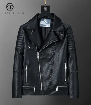 PHILIPP PLEIN Leather Jackets for MEN #A42427