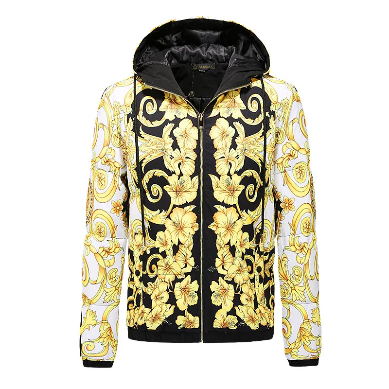 Versace Mens Down Jackets, Black, Contact US