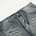 14Amiri Classic Unisex Fully patched letter embroidered washed slim fit jeans #A48766