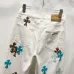 4Chrome Hearts Jeans for Men White #A53720