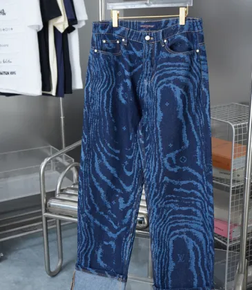 Louis Vuitton Jeans for Louis Vuitton short Jeans for men Ripple jeans #A52989