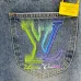 3Louis Vuitton Jeans for MEN Luxury Brand Jeans Fashion Blue/Black #A54128