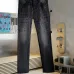 1Men's Versace Black Jeans with Logo Detail #A45782