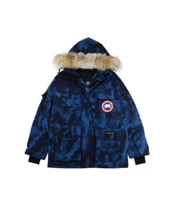 Canada goose jacket 19fw expedition wolf hairs 80% white duck down 1:1 quality Canada goose down coat  for Men and Women #99899252