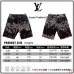 1Louis Vuitton Pants for Louis Vuitton Short Pants for men Black plaid jeans short #A52978