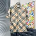 1Burberry Shirts for Burberry AAA+ Shorts-Sleeved Shirts for men #A53180