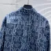 3Dior shirts for Dior Long-Sleeved Shirts for men Black/Blue #A53761