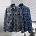 1Dior shirts for Dior Long-Sleeved Shirts for men Black/Blue #A53761