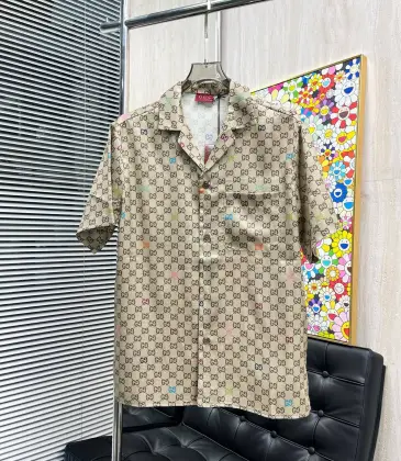Gucci shirts for Gucci short-sleeved shirts for men #A53174