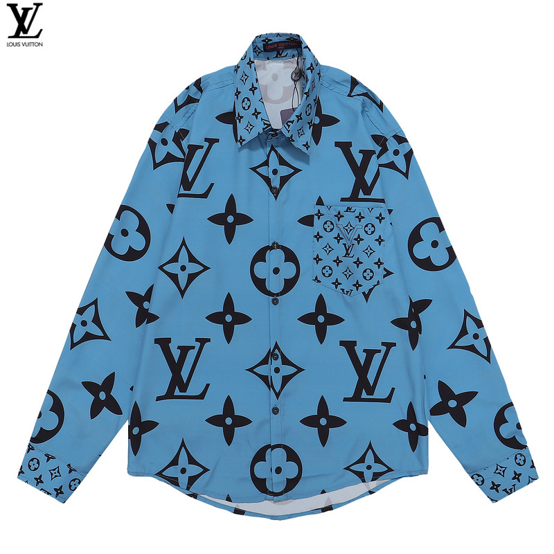 Buy Cheap Louis Vuitton Shirts for Louis Vuitton long sleeved shirts for  men #99924129 from