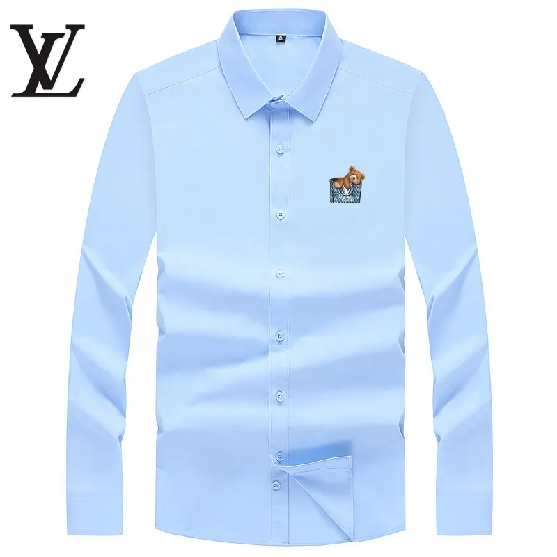 Buy Cheap Louis Vuitton Shirts for Louis Vuitton long sleeved shirts for men  #999934365 from