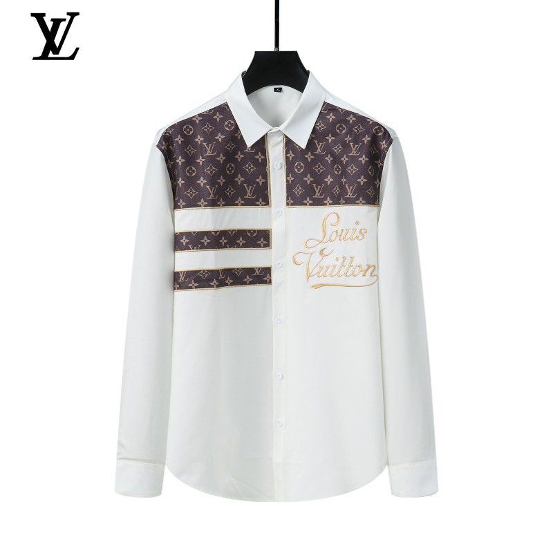Buy Cheap Louis Vuitton Shirts for Louis Vuitton long sleeved shirts for men  #9999925148 from