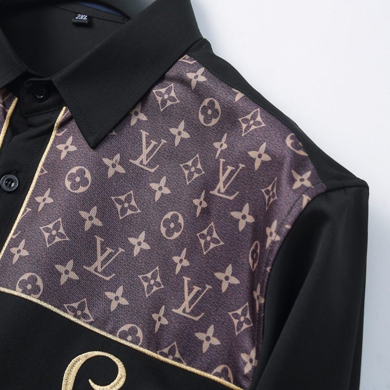 Buy Cheap Louis Vuitton Shirts for Louis Vuitton long sleeved shirts for men  #9999925156 from