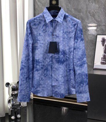 Louis Vuitton SS21 Middle East Staff Exclusive Blue Longsleeve Button -  Ākaibu Store
