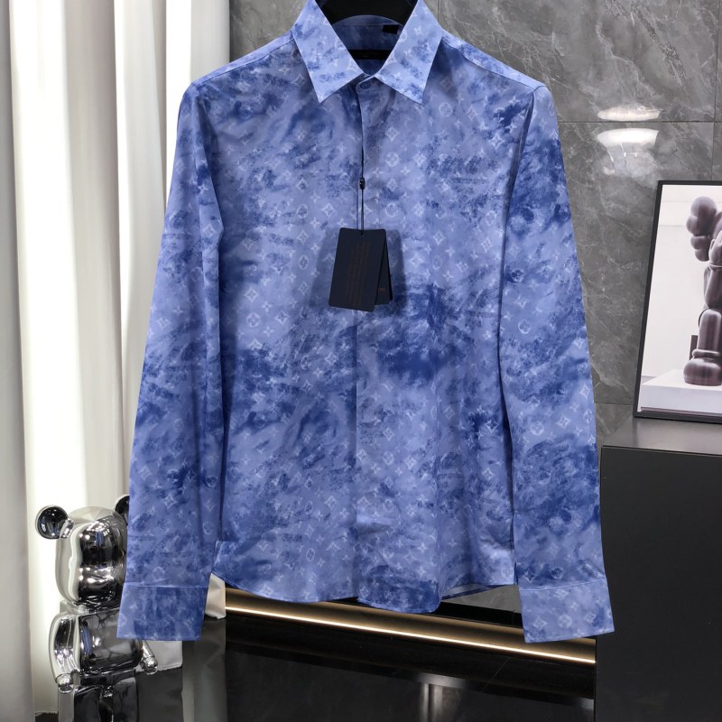Louis Vuitton Button-Down Dress Shirts for Men