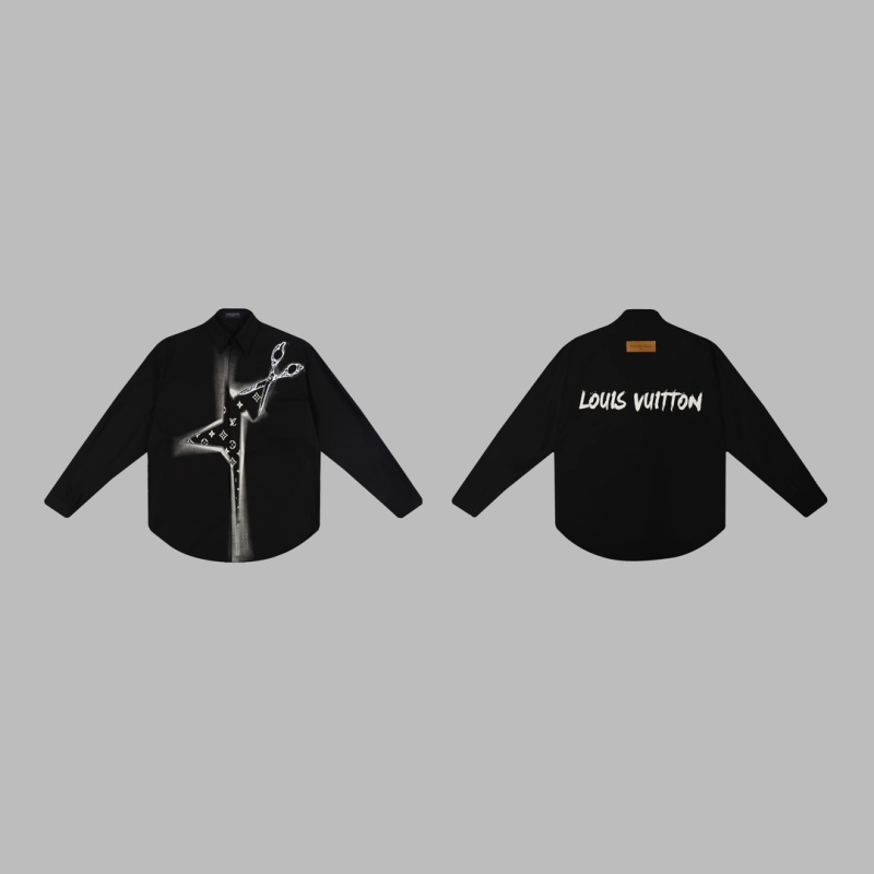 Louis Vuitton Long-sleeved Cotton Shirt