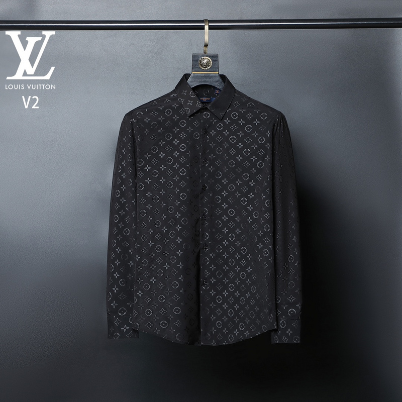 Buy Cheap Louis Vuitton Shirts for Louis Vuitton long sleeved shirts for men  #9999927564 from