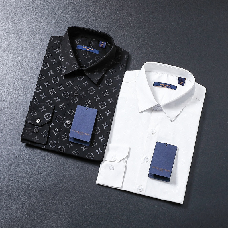 Buy Cheap Louis Vuitton Shirts for Louis Vuitton long sleeved shirts for men  #9999925143 from