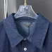 7Louis Vuitton short sleeved shirts for men denim shirt #A52981