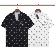 Prada Shirts for Prada Short-Sleeved Shirts For Men #999923696