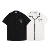 Prada Shirts for Prada Short-Sleeved Shirts For Men #999924958
