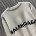 Balenciaga Front and back Logo letters Sweaters for Men #A39313