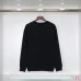 3Dior Embroidered Logo Round Neck Sweatshirt Black/White #A53792